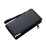 Men's ID Long Wallet Solid Holder Wallet for Women