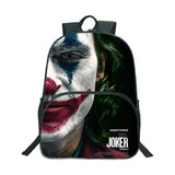 Joker Backpack Pattern Schoolbag Teens Daily Backpack Students Boys Girls