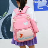 Kids Backpack Oxford Cloth Waterproof Large-capacity Outdoor Travel Bag