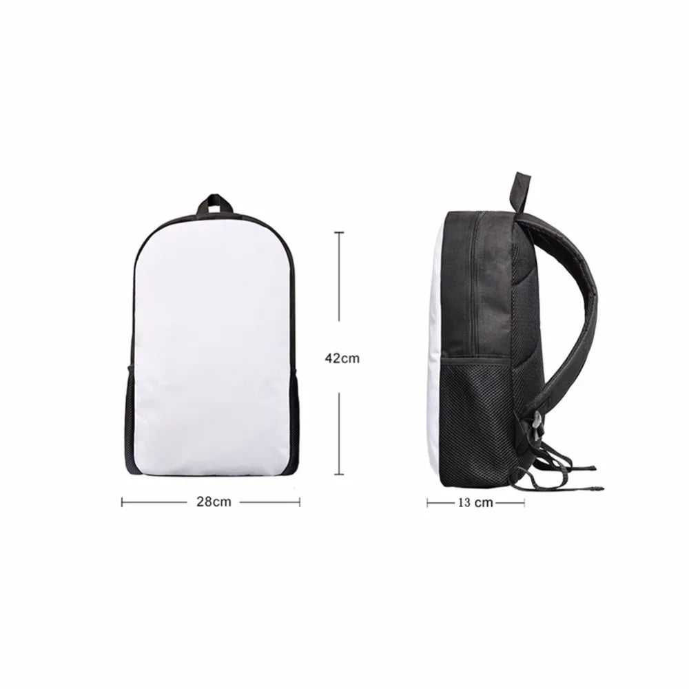 Kids Backpack for Boys Girls Giraffe 3D Pattern School Bags Mochila Escolar