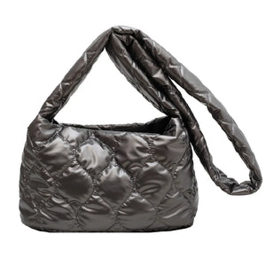 Winter Space Cotton Crossbody Bag for Women Large Capacity Shopping Handbags