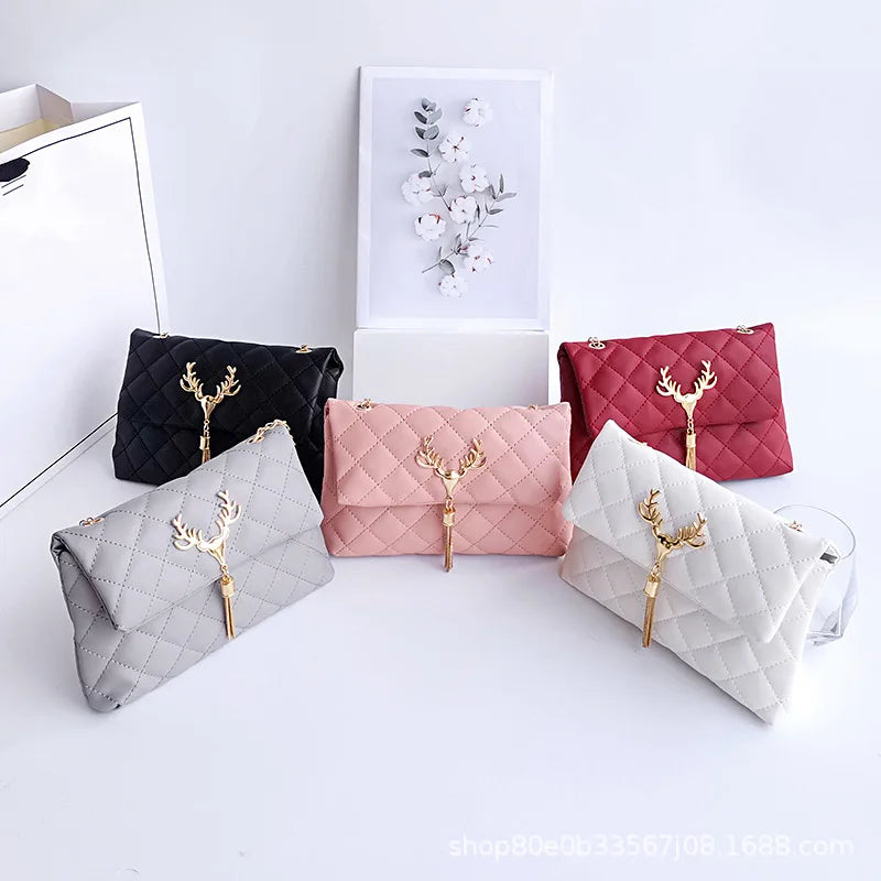 Stylish Embroidered Women's Crossbody Bag