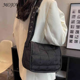 Quilted Messenger Shoulder Bag for Women Travel Shopping Purse