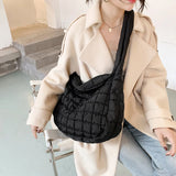 Quilted Winter Handbag Large Capacity Shoulder Bag