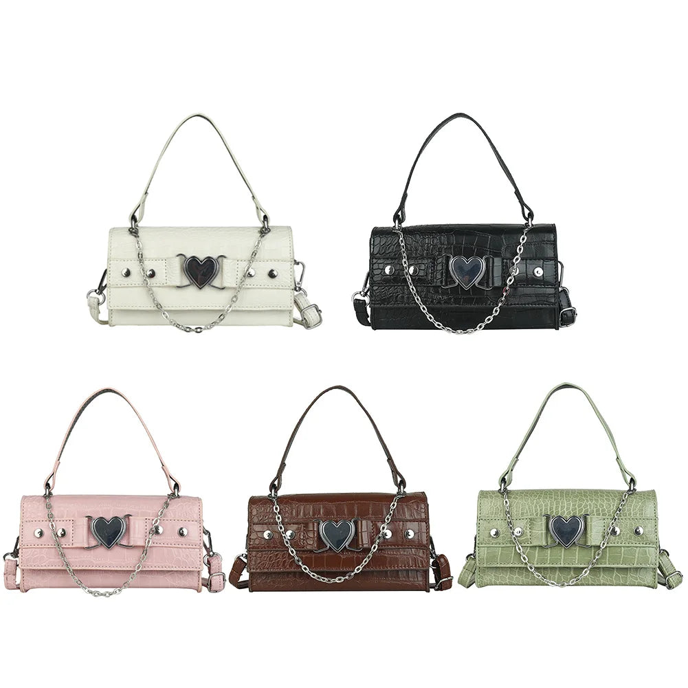Leather Shoulder Bag Top Handle Handbag for Traveling