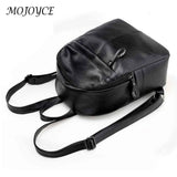 Vintage Leather Women Backpack School Book Bag Teenager College Knapsack