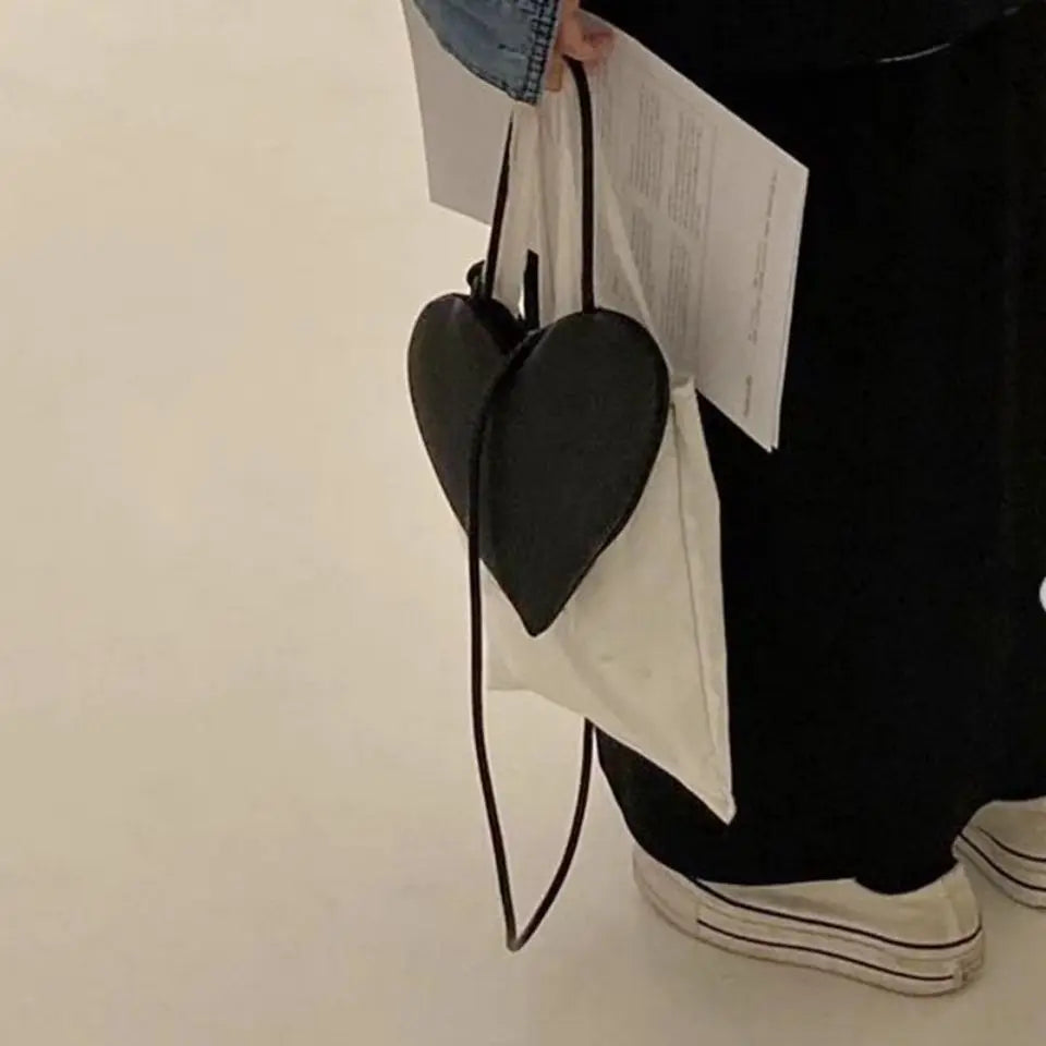 Love Heart Women Mini Shoulder Bags Female Girls Small Purse Handbags