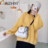 Luminous Butterfly Messenger Bag Chain Shoulder Pouch Nylon Crossbody Bag