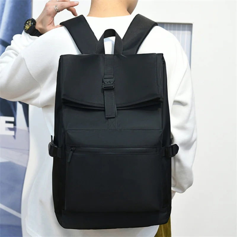 Waterproof Business Backpack for 15.6" Laptop, Teenage Travel Schoolbag