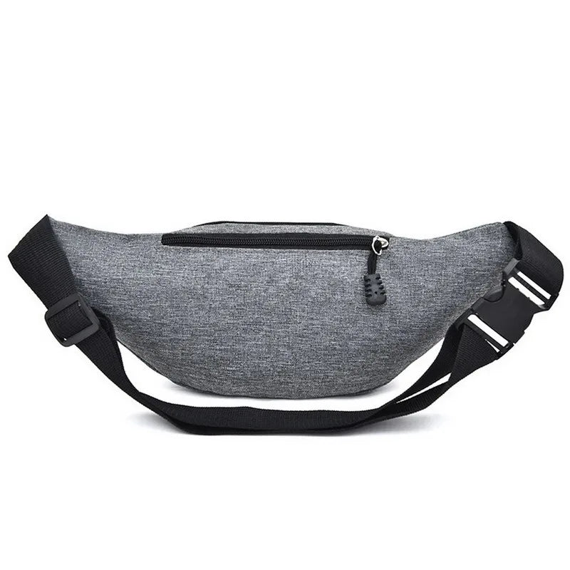 Casual Travel Bum Bag Fanny Waist Packs Zipped Outdoor Sports