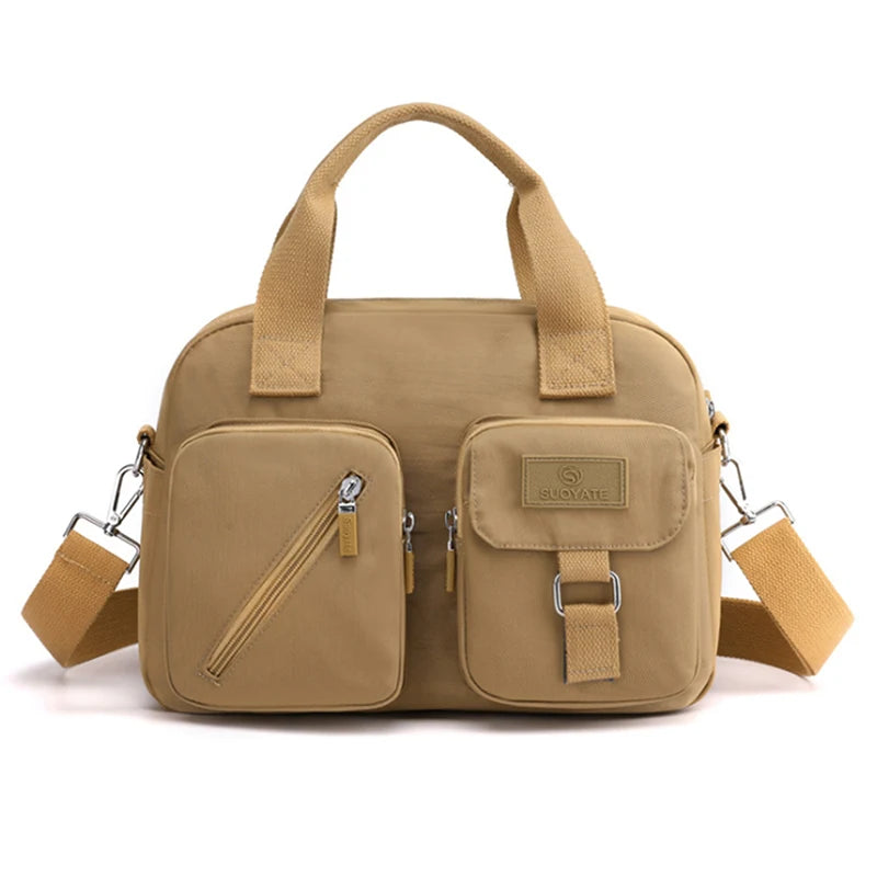 Women's Nylon Shoulder Bag Large Capacity Handbag