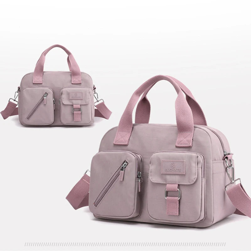 Women's Nylon Shoulder Bag Large Capacity Handbag
