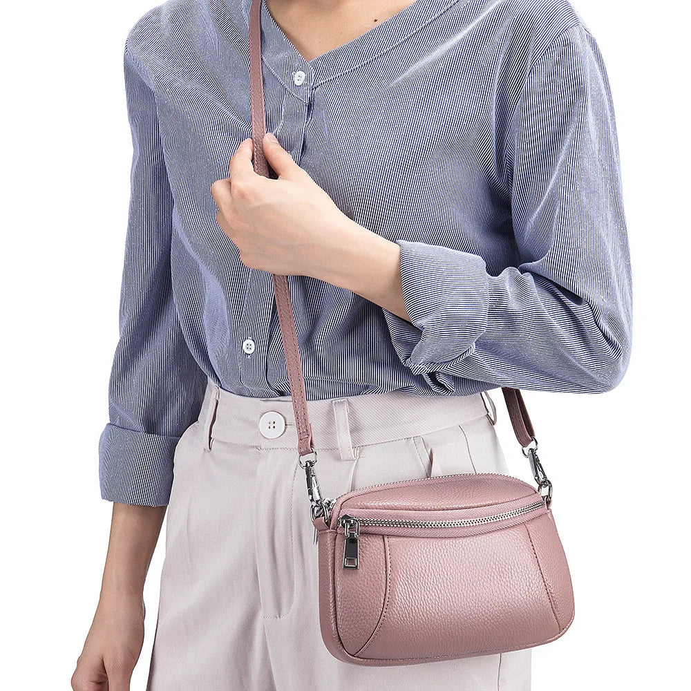 Mini Small Shoulder Messenger Bag Leather Wallet Phone Female Crossbody Bag