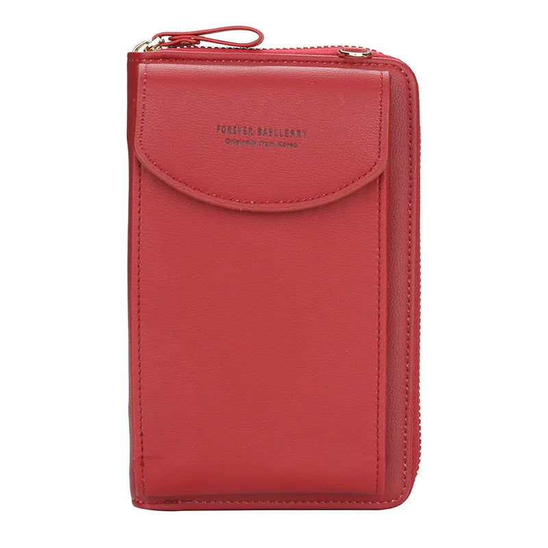 Multifunctional Women Crossbody Bag Lady Clutch Wallet Shoulder Bag
