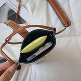 Vintage Cowhide Shoulder Crossbody Mini Bags