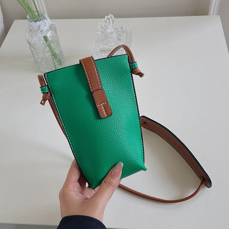 Vintage Cowhide Shoulder Crossbody Mini Bags
