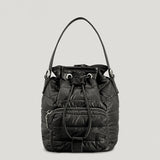 Nylon Padded Bucket Bag Quilted Shoulder Bags Lady Handbags Winter Tote Bag