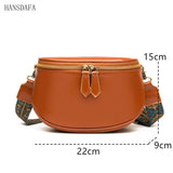 Oil Wax Leather Ladies Handbag Women Shoulder Bags Vintage