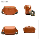 Oil Wax Leather Ladies Handbag Women Shoulder Bags Vintage