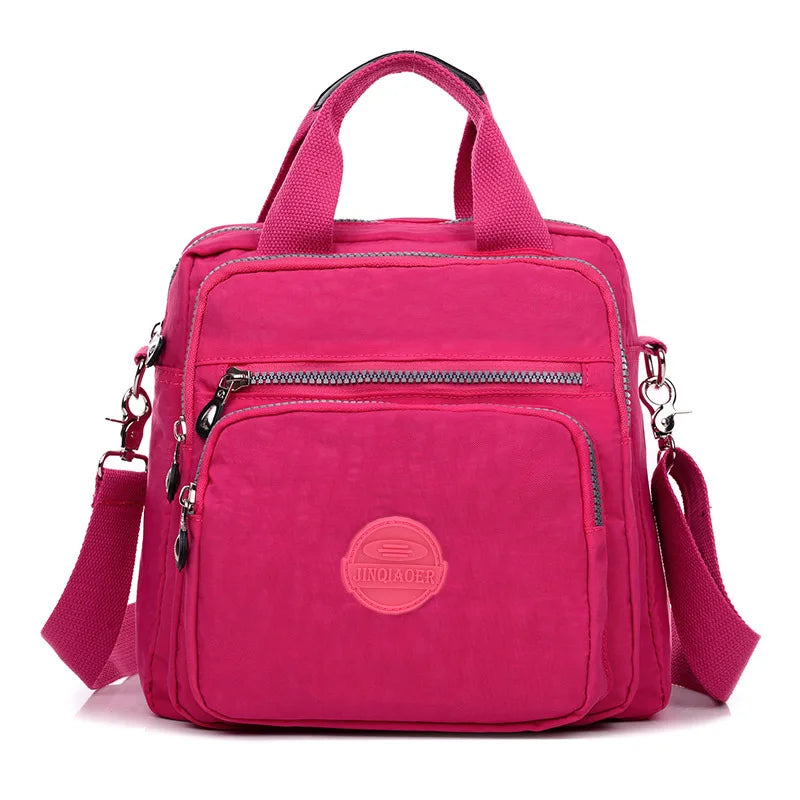 Waterproof Multifunctional One-Shoulder Backpack for Girls