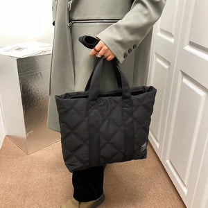 Plaid Women Oxford Shoulder Bags Soft Casual Solid Female Handbag