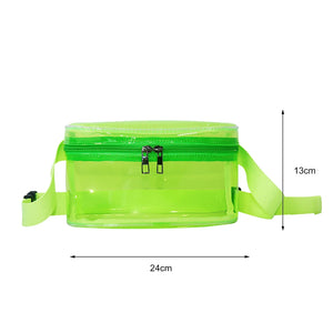 Pop Dad Belt Bag Girls Flesh PVC Fanny Pack Casual Bum Pouch Waist Bag