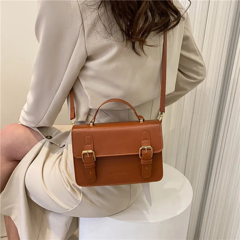 Casual Textured One-Shoulder Bag Spring Crossbody Bag