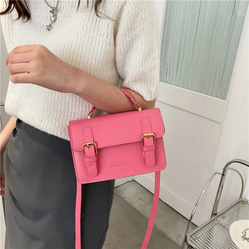 Casual Textured One-Shoulder Bag Spring Crossbody Bag
