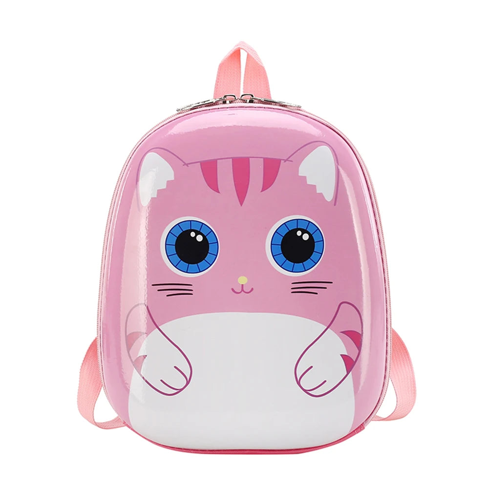 Preppy Style Girls Backpack Cartoon Hard Shell Backpack Kid Kindergarten