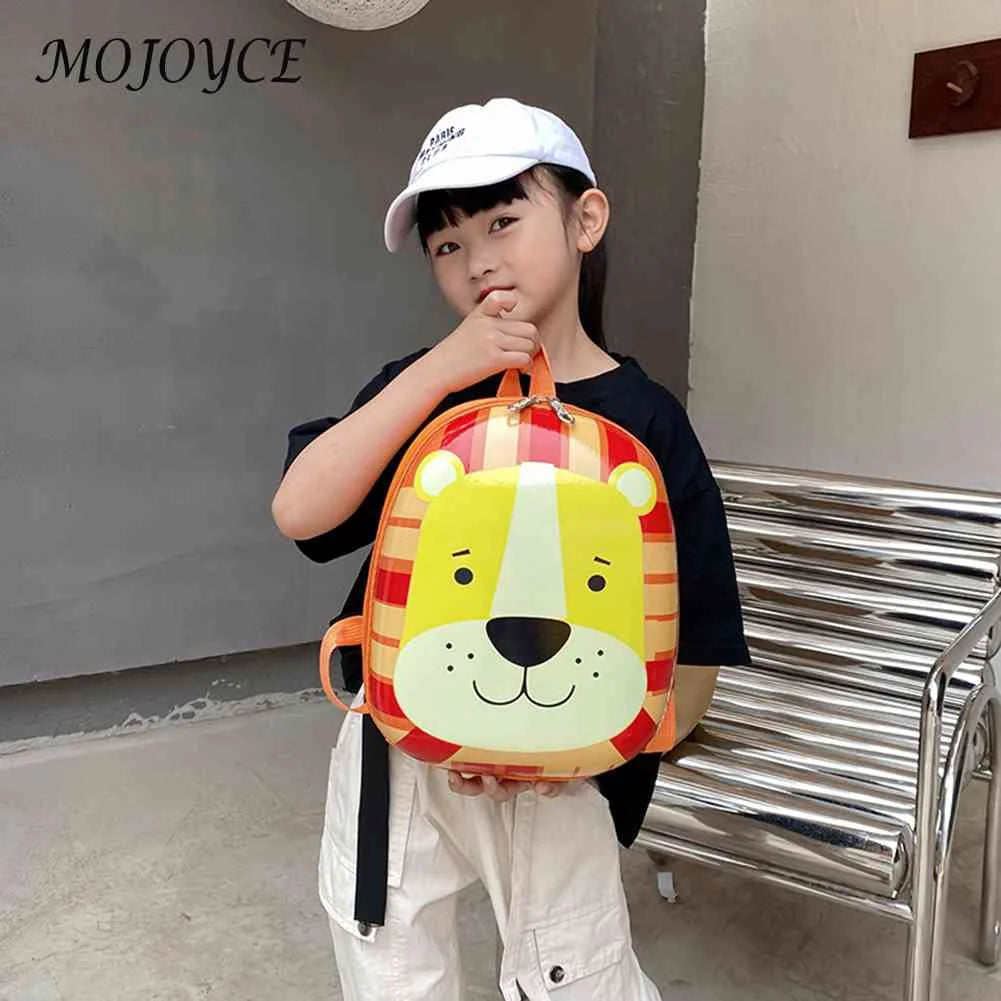 Preppy Style Girls Backpack Cartoon Hard Shell Backpack Kid Kindergarten