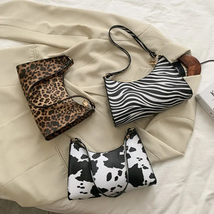 Women Handbag PU Leather Underarm Shoulder Bags Daily Totes Purse Pouch
