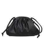 Cloud Shoulder Bag Crossbody Clutch Pleated Dumpling Handbag