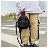 Casual Canvas Handbag Zipper Messenger Shoulder Bag Women Tote Bag