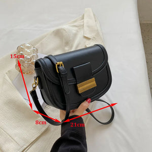Retro Shoulder Bag High Female Saddle Bag for Women Handbag