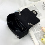 Rhinestone Glitter Crossbody Bag Women Chain Shoulder Bags