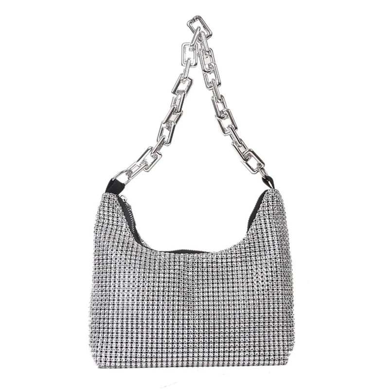 Rhinestones Evening Clutch Bag for Women Girls