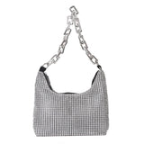 Rhinestones Evening Clutch Bag for Women Girls