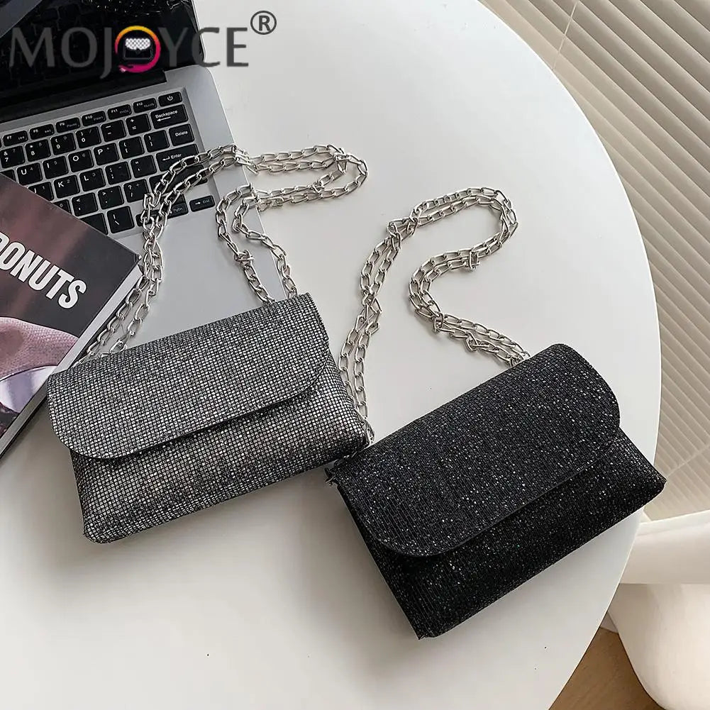 Sequins Underarm Shoulder Bag Women Party Handbag