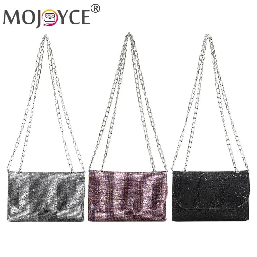 Sequins Underarm Shoulder Bag Women Party Handbag