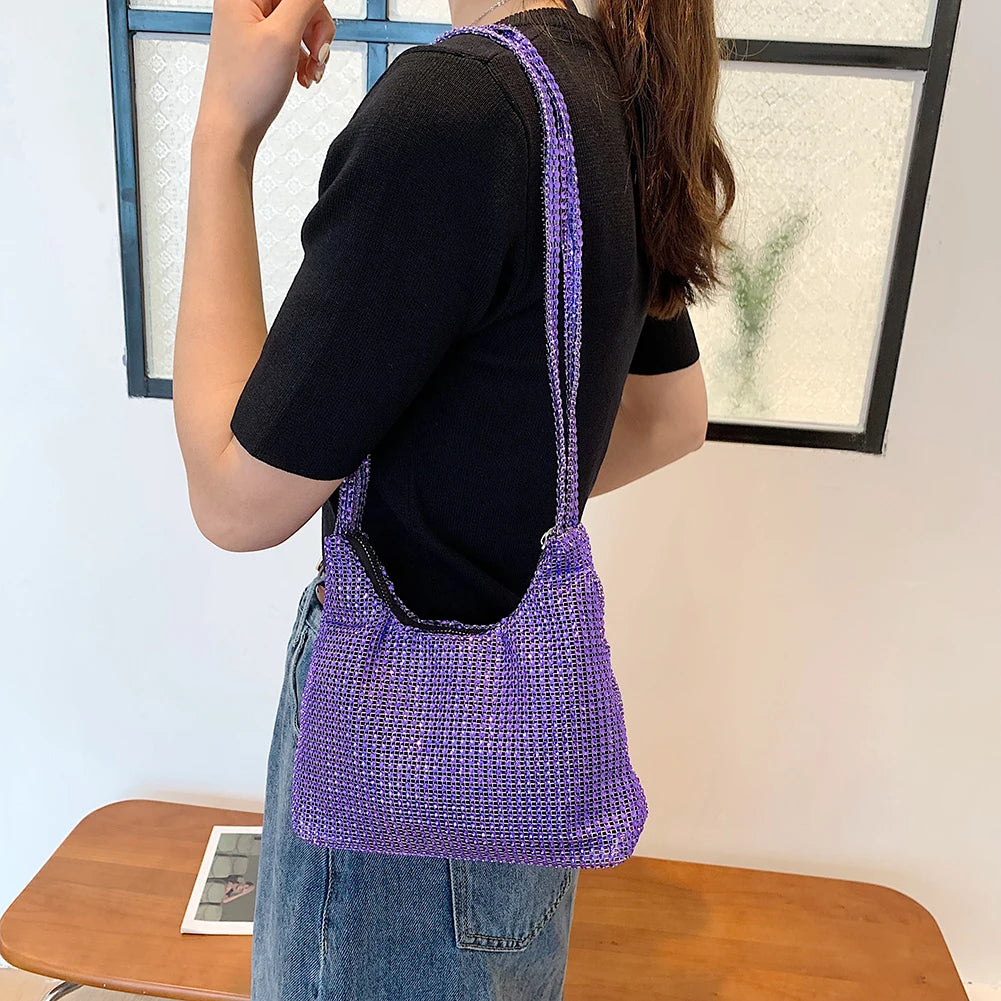 Sparkling Evening Clutch Shoulder Bag for Women