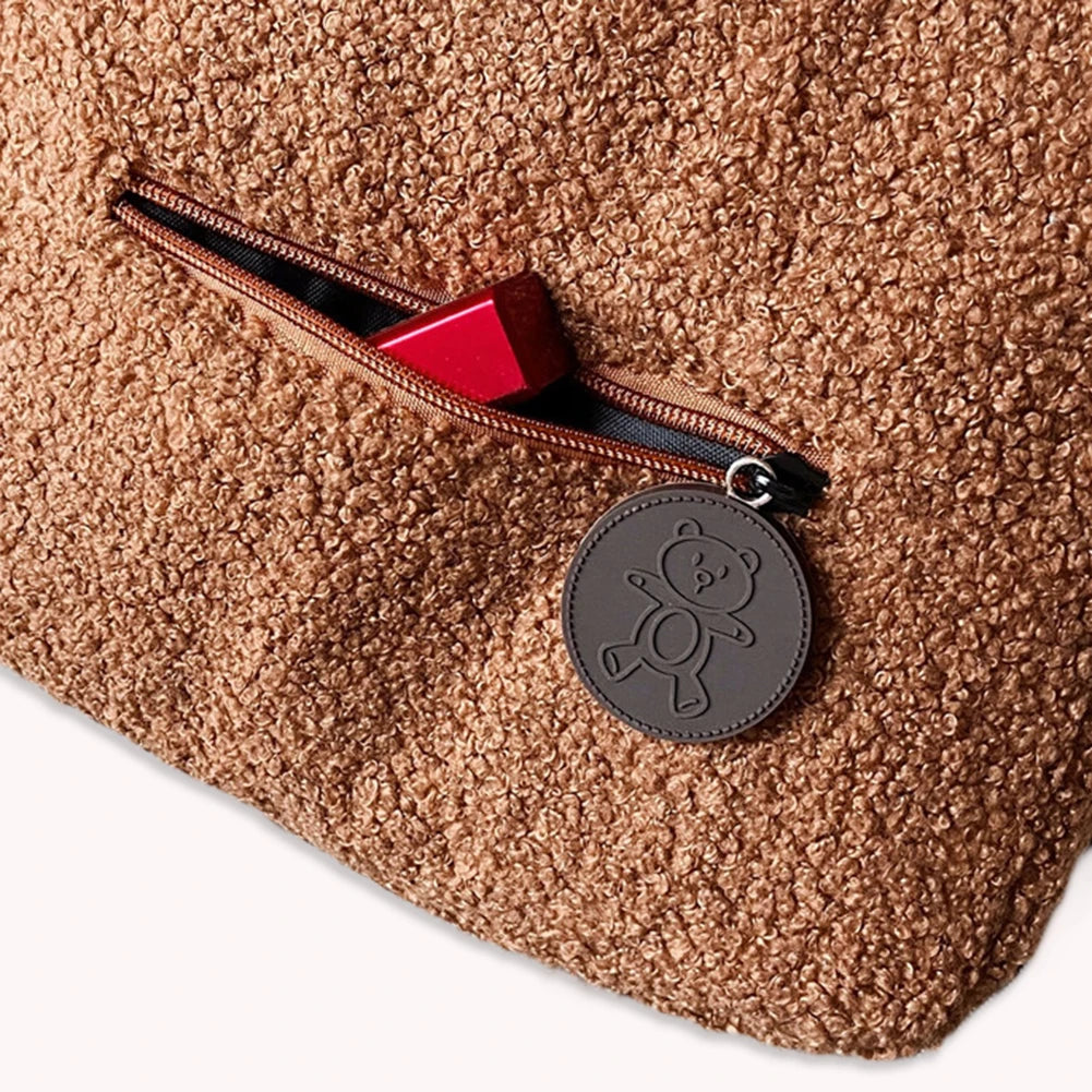 Girls Cartoon Bear Shoulder Bag Backpack