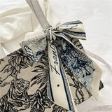 Women's Embroidery Shoulder Shopping Tote Bag