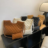 Large Shoulder Bag Ladies Handbags Casual Tote Crossbody Bags