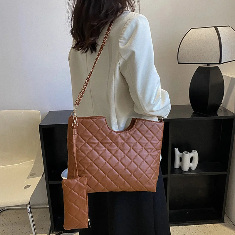 Large Shoulder Bag Ladies Handbags Casual Tote Crossbody Bags