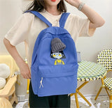 Shoulder Strap School Bag Student School Bag Children's Girl Sweet