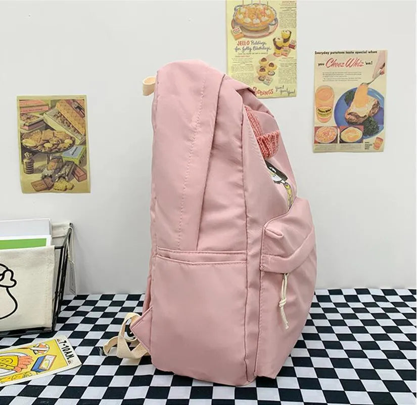 Shoulder Strap School Bag Student School Bag Children's Girl Sweet