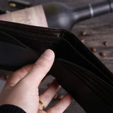 Men's Crocodile Leather Wallet Short Paragraph Cow Leather Business Wallet