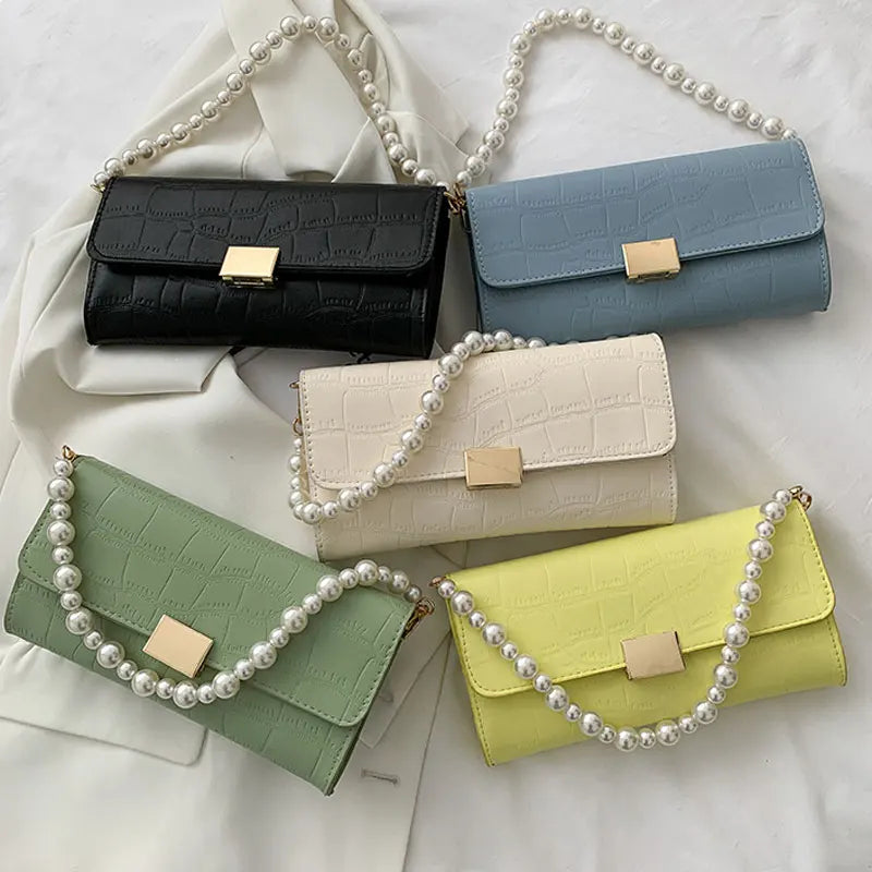 Women's Crossbody Bag Soft Leather Shoulder Bag Chain Phone Purse