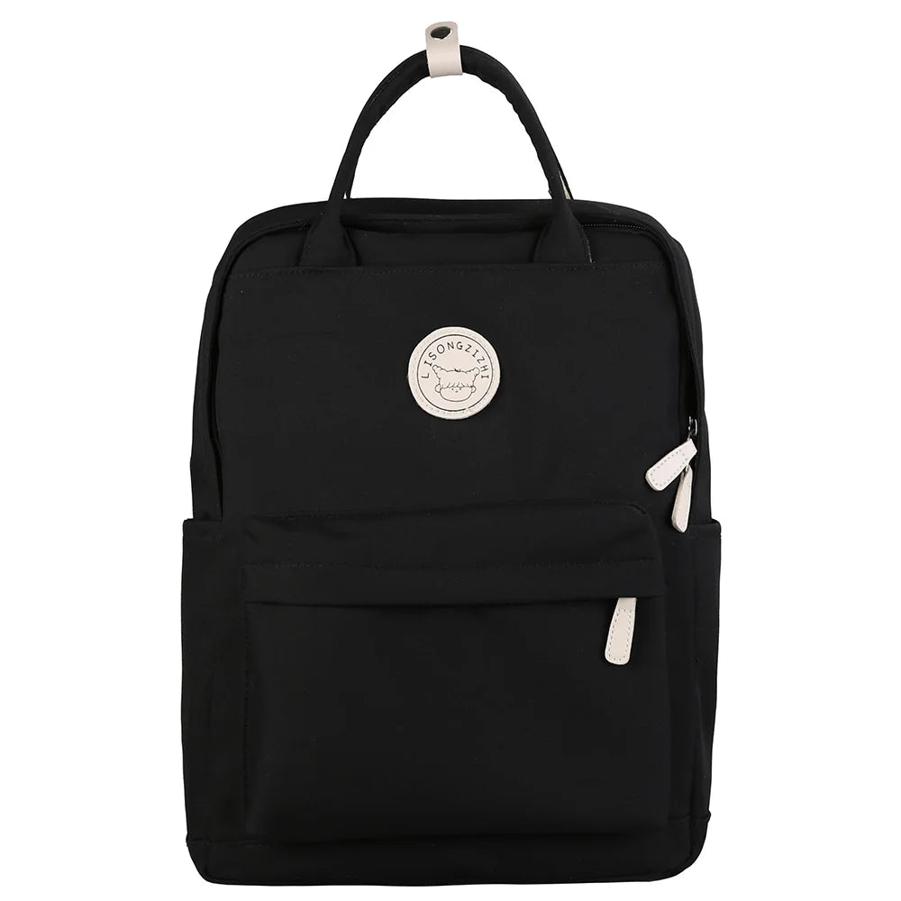 Girls Waterproof Schoolbag Large Capacity Notebook Backpack