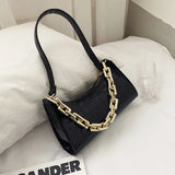 Plaid PU Leather Women's Underarm Shoulder Bag